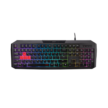 TECLADO GAMER ACER MEMBRANA USB NITRO NKW100 RGB PRETO