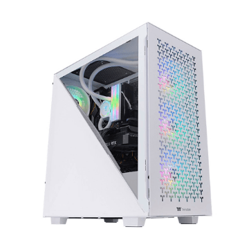 GABINETE GAMER THERMALTAKE DIVIDER 300 TG ARGB WIHITE C/ 2 FANS - CA-1S2-00M6WN-02