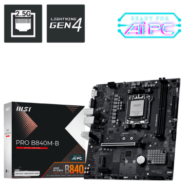 PLACA MAE MSI PRO B840M-B DDR5 AM5