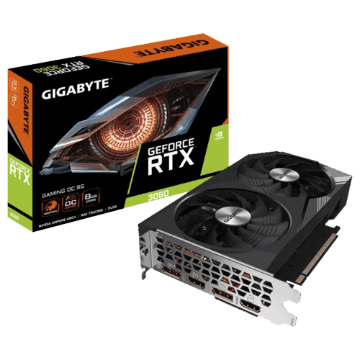 PLACA DE VIDEO GIGABYTE GEFORCE RTX 3060 GAMING OC V2 8GB GDDR6 128BITS GV-N3060GAMINGOC-8GD