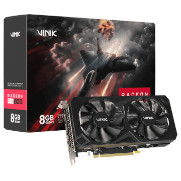 PLACA DE VIDEO VINIK RX 580 RADEON 8GB GDDR5 256BITS GPUVK580V28GB2F