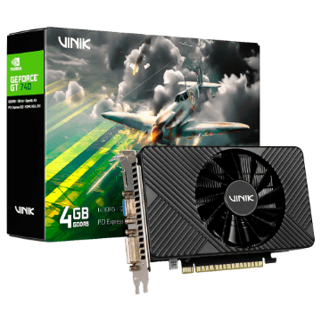 PLACA DE VIDEO VINIK GEFORCE GT 740 4GB GDDR5 128BITS GPUK7404GBFSF1