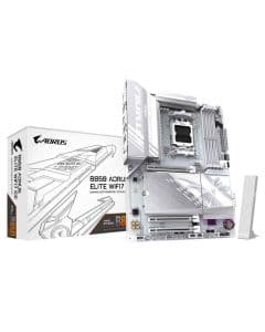 Placa Mãe Gigabyte B850 AORUS ELITE WIFI7 ICE AM5 4xDDR5 Chipset B850 ATX