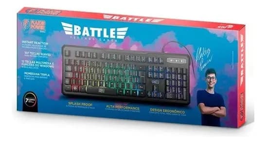 Teclado Gamer Battle Flkt001 - ELG
