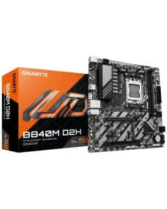 Placa Mãe Gigabyte B840M D2H AM5 2xDDR5 Chipset B840 mATX