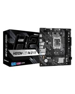 Placa Mãe Asrock H610M-H2/M.2 D5 LGA 1700 2xDDR5 Chipset Intel H610 mATX