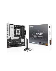 Placa Mãe Asus PRIME B850M-A WIFI AM5 4xDDR5 Chipset AMD B850 mATX