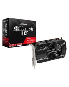 Placa de Vídeo AsRock RX 6400 CLI 4G 4GB GDDR6 64bits - 90-GA3CZZ-00UANF