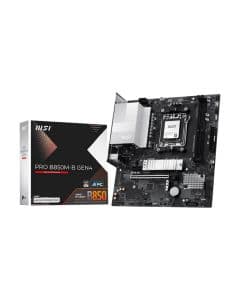 Placa Mãe MSI PRO B850M-B GEN4 AM5 2xDDR5 Chipset AMD B850 mATX