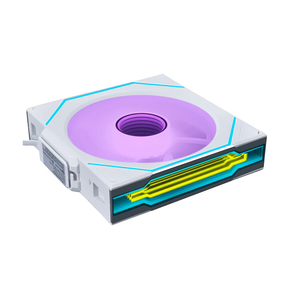 Fan Gamer Lian Li Uni Fan Sl-Inf Wireless Branco 120mm Pwm Argb - 12SLIN1W1W
