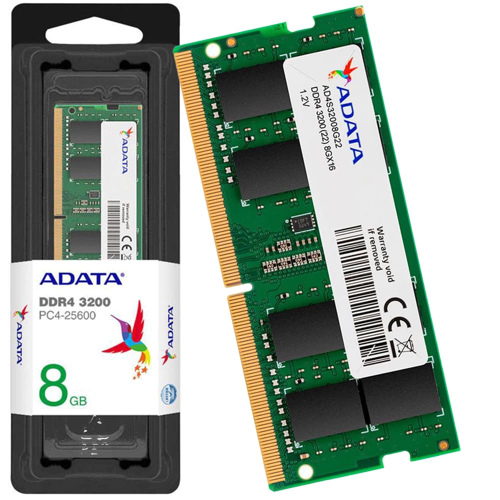 Memória Adata Premier So-Dimm Ddriv 8gb Cl22 3200mhz - AD4S32008G22-SGN