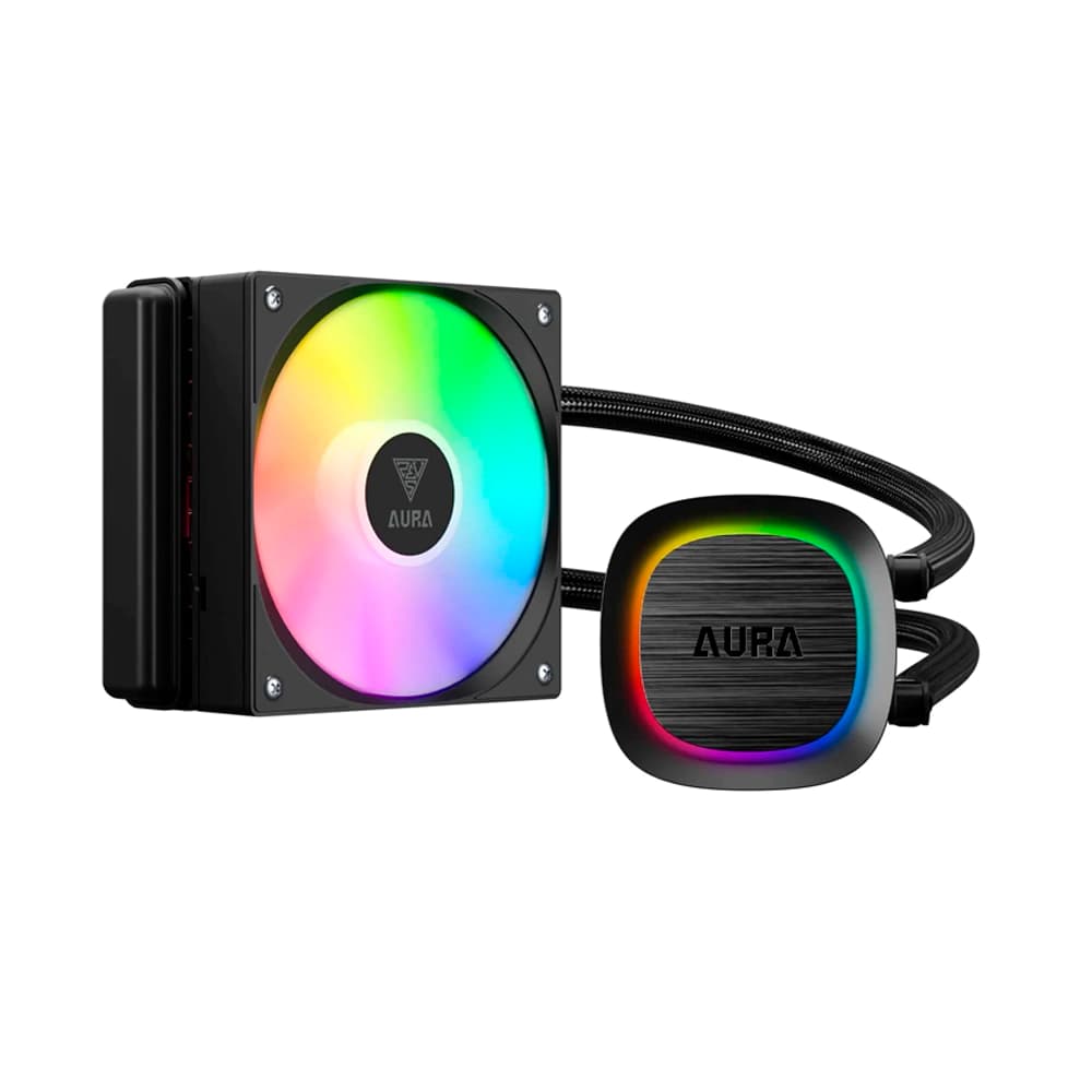 Water Cooler Gamdias Aura Gl120 V2 Preto Argb 120mm - AURA GL 120 V2