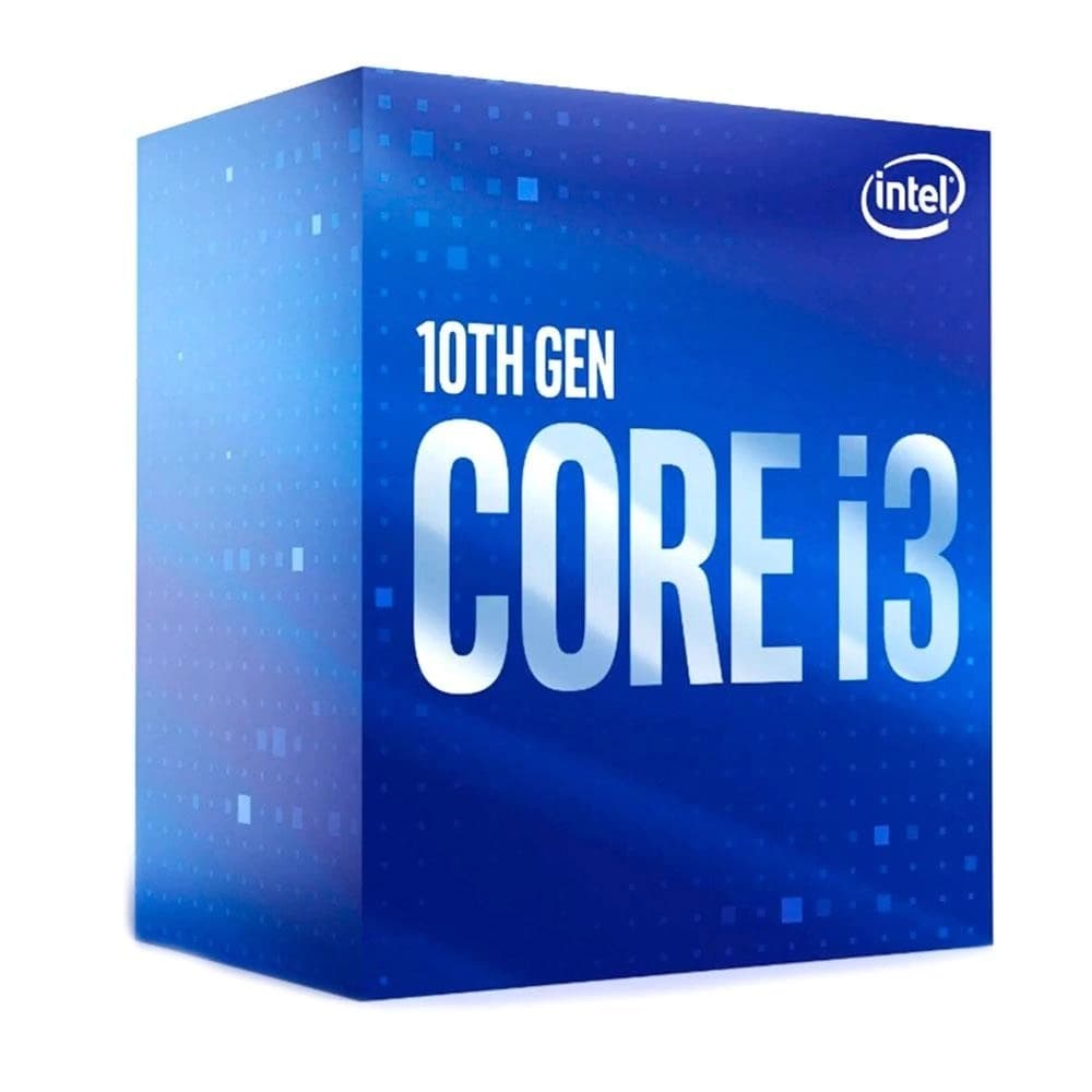 Processador Intel Core I3-10100f, 4 Core 8 Threads, Comet Lake 10ª Geração, Cache 6mb, 3.6ghz, (4.3ghz Max Turbo), Lga 1200 - BX8070110100F
