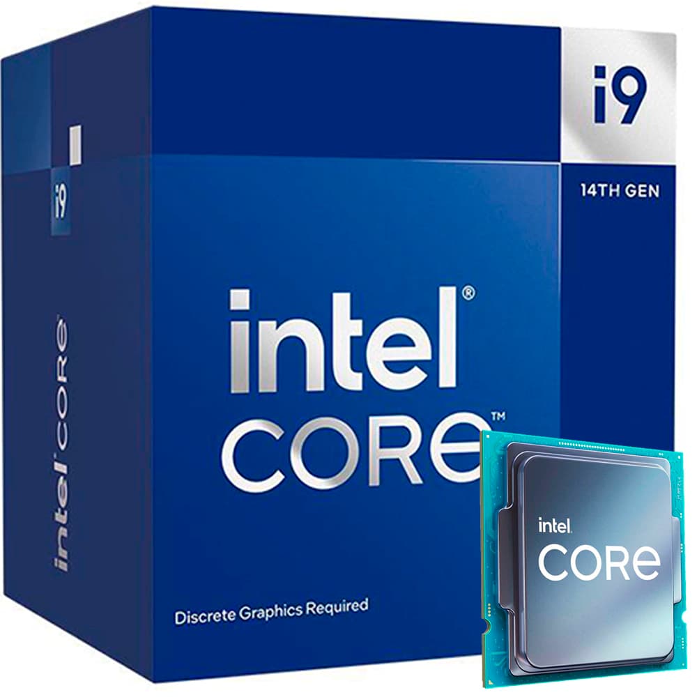 Processador Intel Core I9-14900f, 24 (8p+16e) Cores 32 Threads, Raptor Lake Refresh 14ª Geração, Cache 36mb, 3.6ghz, (5.8ghz Max. Turbo), Lga 1700 - BX8071514900F