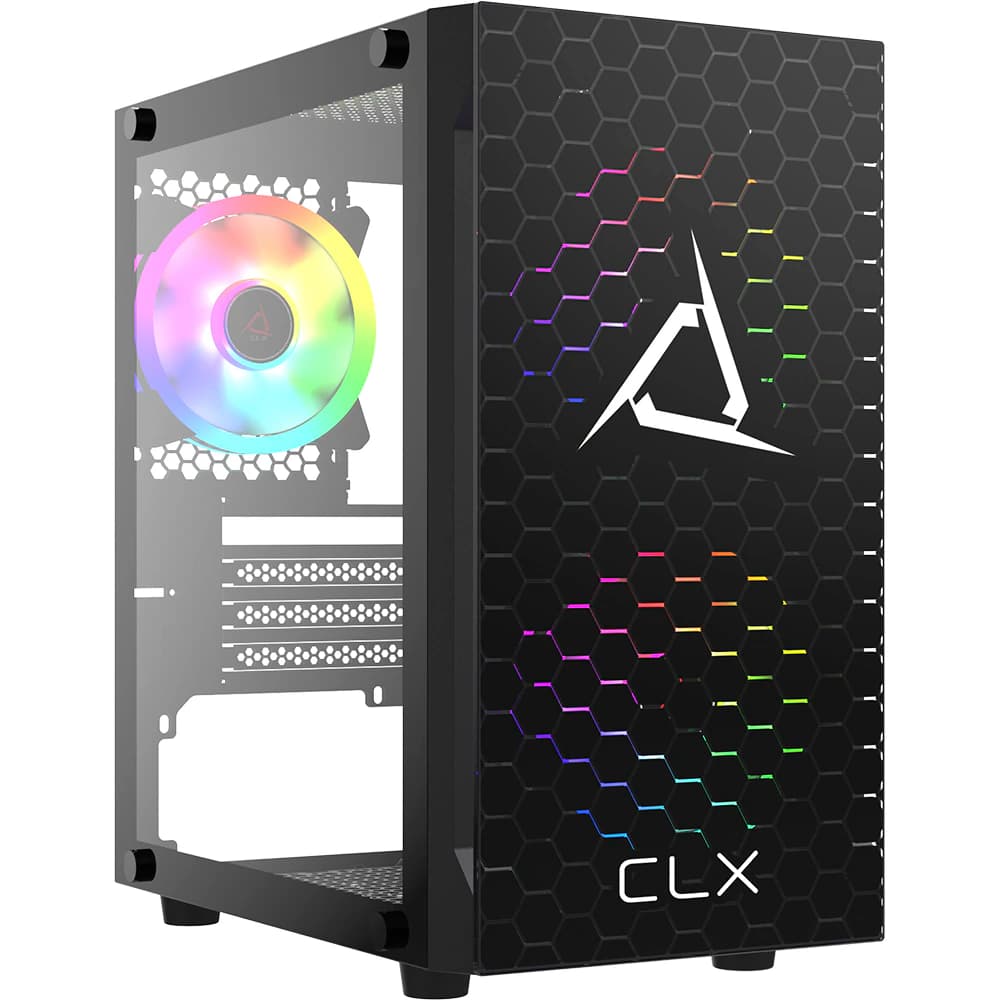 Gabinete Gamer Gamdias Clx Talos E2 V1 Preto 3 Fans Argb Vidro Temperado Mini Tower - CLX-TALOS E2 V1