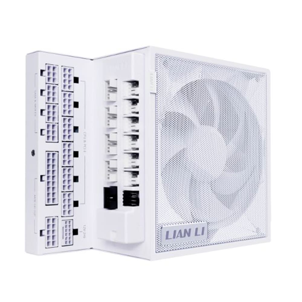 Fonte Real Lian Li Edge Series 850w Branca Pci-E 5.1 80 Plus Gold Modular - EG0850G WHITE EU