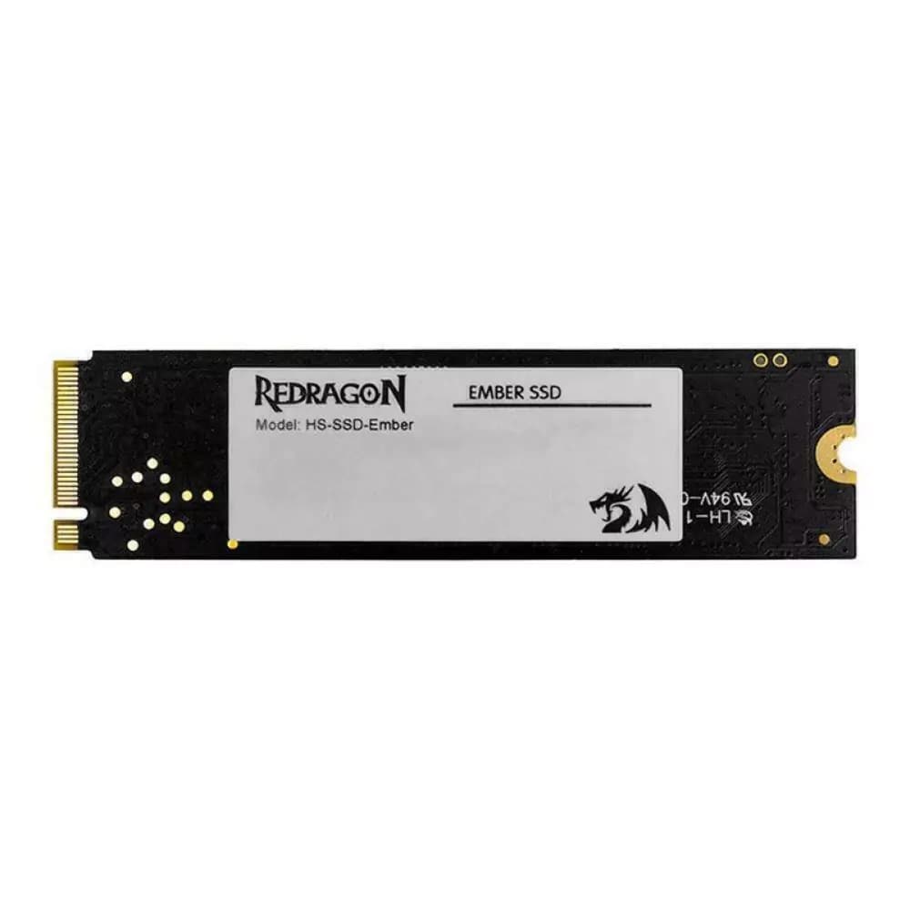 M.2 Redragon Ember Pci-E Nvme Gen3 1tb Leituras: 2460mb/S E Gravações: 2475mb/S - GD-408