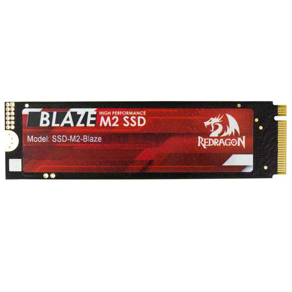 M.2 Redragon Blaze Pci-E Nvme Gen4 1tb Leituras: 7450mb/S E Gravações: 6600mb/S - GD-707