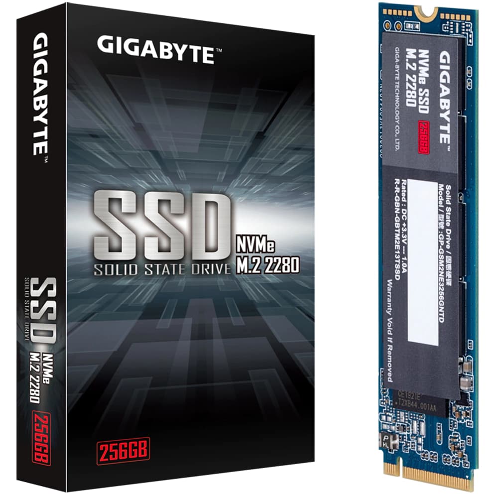 M.2 Gigabyte Pci-E Nvme Gen3 256gb Leituras: 1700mb/S E Gravações: 11000mb/S - GP-GSM2NE3256GNTD