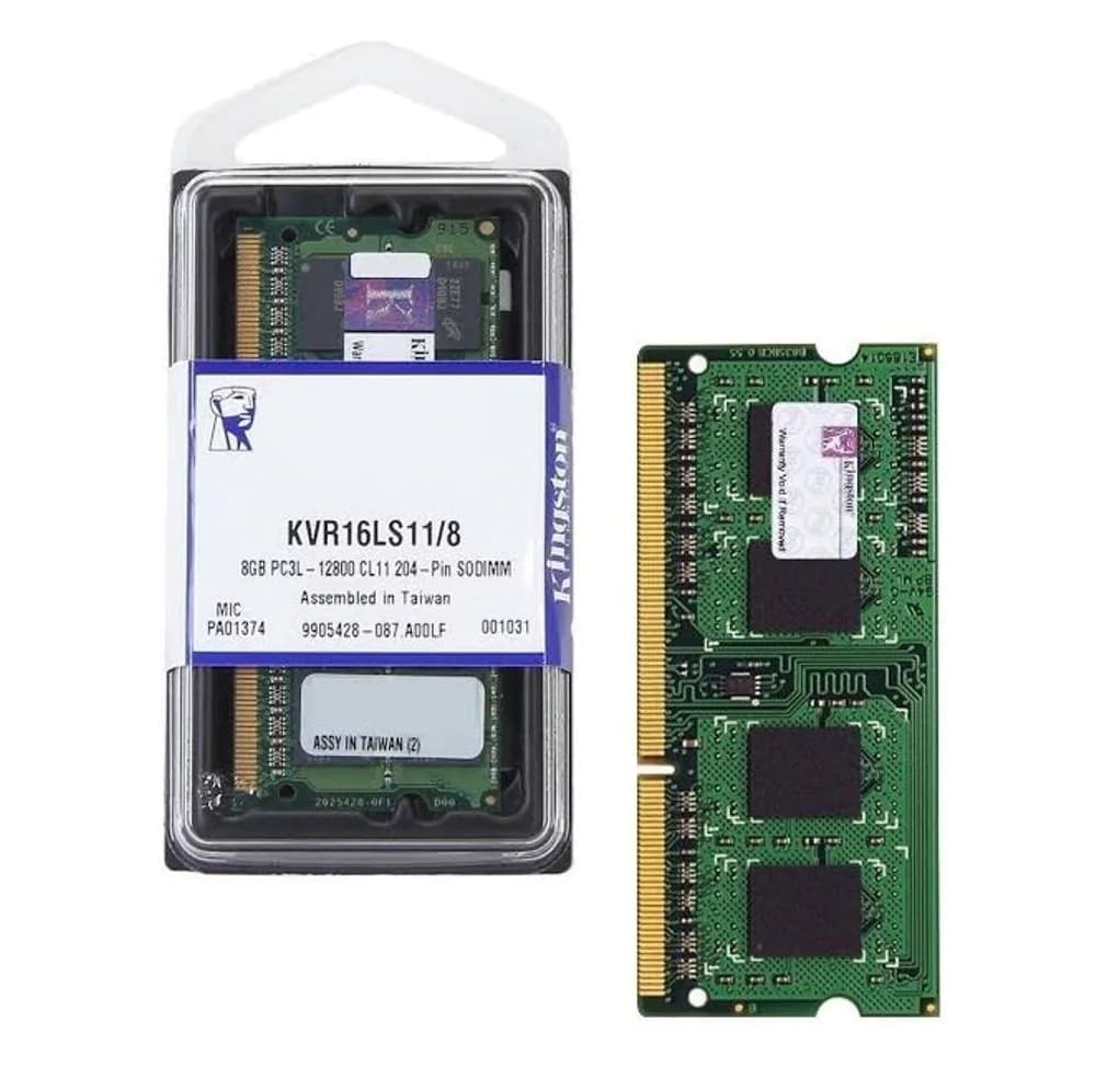 Memória Kingston Value So-Dimm Ddriiil 8gb Low Voltage 1600mhz - KVR16LS11/8
