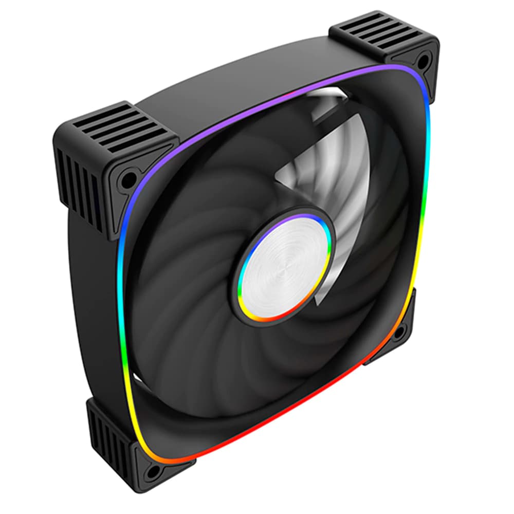 Fan Gamer Like.Tec Riddle Preto 120mm Argb - LK-RIDDLE-ARGB