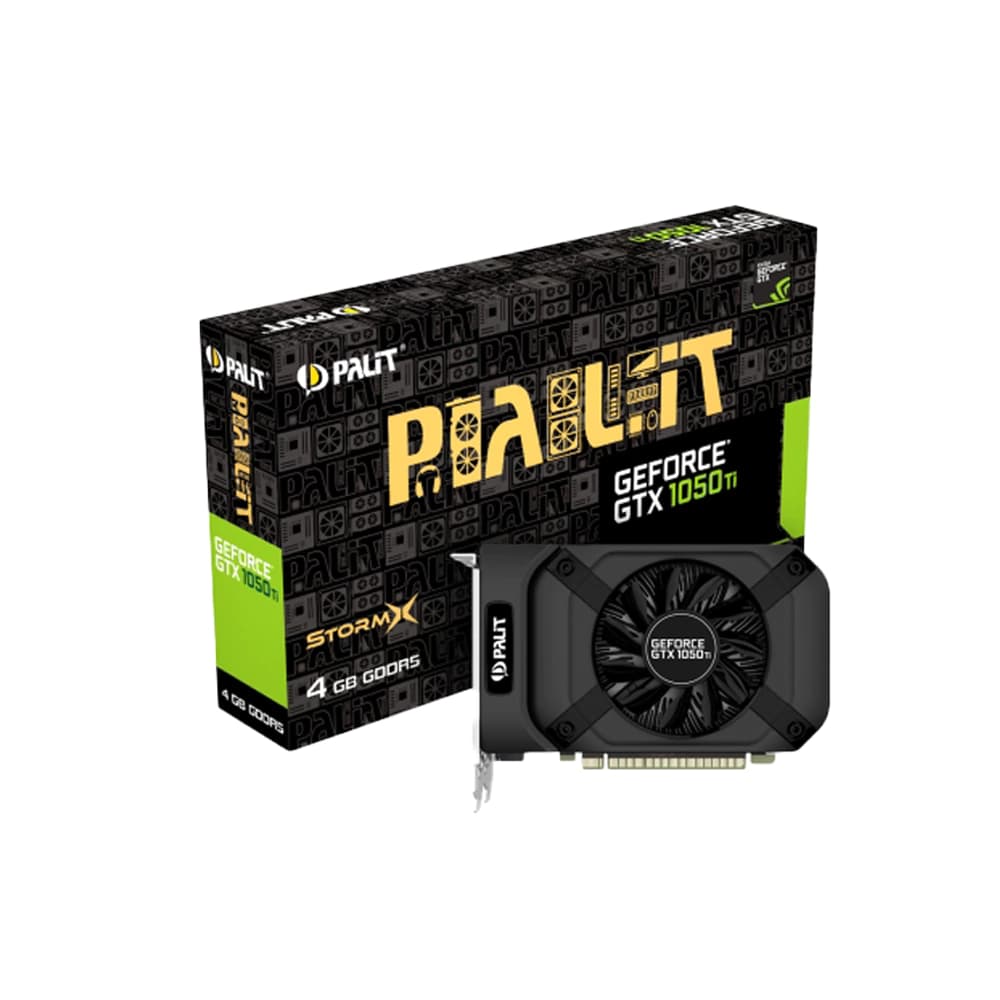Placa De Vídeo Palit Nvidia Geforce Stormx Gtx1050ti 4gb Gddr5 128 Bits - NE5105T018G1-1070F