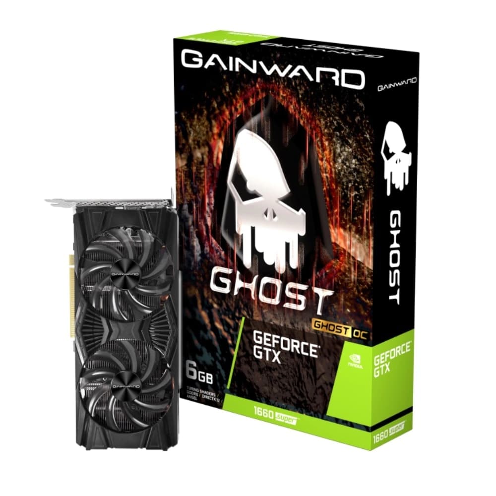 Placa De Vídeo Gainward Nvidia Geforce Ghost Oc Edition Gtx1660 Super 6gb Gddr5 192 Bits - NE6166SS18J9-1160X