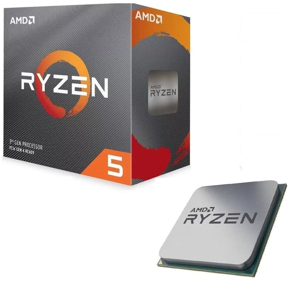 Processador Amd Ryzen 5 3600x, 3ª Geração, 6 Core 12 Threads, Cache 36mb, 3.8ghz (4.4ghz Max. Turbo) Am4 - 100-100000022BOX