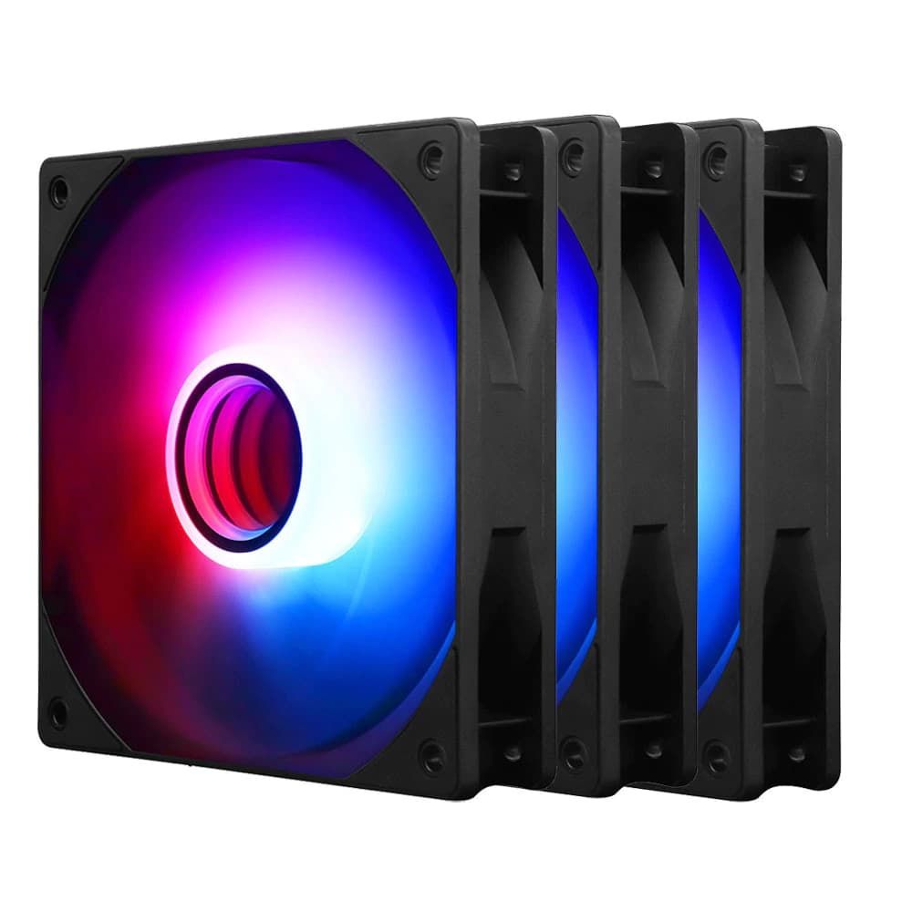Fan Gamer Thermalright Espelho Infinito Preto 3 X 120mm Argb PWM - TL-C12B-S V3