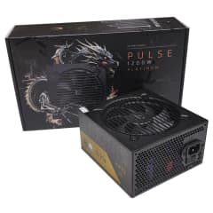 Fonte Duex Pulse Pro, 1200W, Cybenetics Platinum, TecLab, ATX 3.1, PCI-E 5.1, PFC Ativo, Full Modular Preto (DXFOPRO1200WG3)