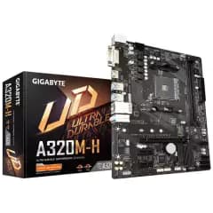 Gigabyte GA-A320M-H, AMD AM4, mATX, DDR4, (rev. 1.2)
