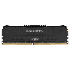 Crucial Ballistix 16GB DDR4 2666 Mhz, CL16, UDIMM, Preto (OEM) (BL16G26C16U4B)