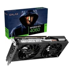 Galax NVIDIA GeForce RTX 4060 1-Click OC 2X, 8GB, GDDR6, DLSS, Ray Tracing (46NSL8MD8LOC)