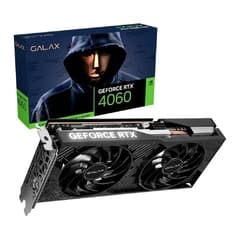 Galax NVIDIA GeForce RTX 4060 1-Click OC 2X TecLab Lite, 8GB, GDDR6, DLSS, Ray Tracing (46NSL8MD9NXV)