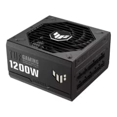 ASUS TUF Gaming, 1200W, 80 Plus Gold, Modular, ATX 3.0 / PCIE Gen 5.0, PFC Ativo, Preto (90YE00S0-B0BA00)
