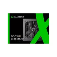 Fonte Gamemax GX800, 800W, 80 Plus Gold, PFC Ativo, Black (GX800WBKPSS7710BR)