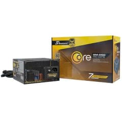 Seasonic Core GM-650, 650W, 80 Plus Gold, Semi Modular