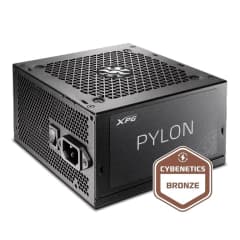 Fonte XPG Pylon, 450W, 80 Plus Bronze PFC Ativo (PYLON450B-BKCBR)