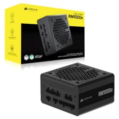 Fonte Corsair RM1000e, 1000W, Full Modular ATX 3.1 e PCIe 5.1, Cybenetics Gold (CP-9020297-BR)