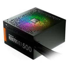 Fonte Gamdias KRATOS E1-500W 80 Plus RGB (GD-Z500ZZZ)