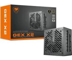 Fonte Cougar GEX X2 850, 850W, Full Modular, 80 Plus Gold, Preta, PFC Ativo, Com Conector PCIe 5.0 (31GT085004P01)