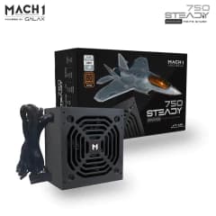 Fonte MACH1 Steady, 750W, 80 Plus Bronze, PFC Ativo, Preto (SDY750)