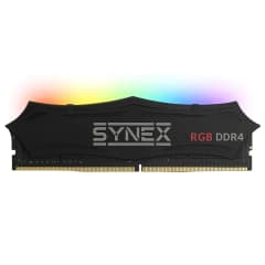 Memória Synex 8GB DDR4 3200MHz/1.2V CL16 (PC4-25600) RGB Preta