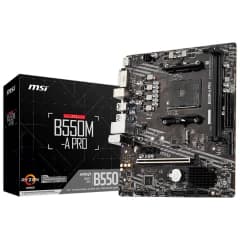 MSI B550M-A PRO, Chipset B550, AMD AM4, mATX, DDR4 (911-7C96-043)