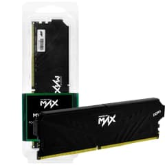 Memória Macrovip Max 16GB (1x16GB) DDR4 3200Mhz CL16 Preta (MVX32N16/16)