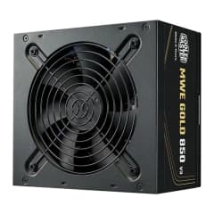 Fonte Cooler Master MWE GOLD 850 V3, 850W, ATX 3.1 / PCIe 5.1, 80 Plus Gold, Preto (MPE-8506-ACAG-BBR)
