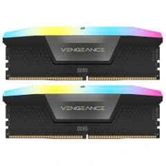 Memória Corsair Vengeance RGB 96GB (2x48GB) DDR5 5600MHz C40 (CMH96GX5M2B5600C40)