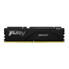 Memória Kingston Fury Beast, 32GB, 6000MT/s, DDR5, CL36, DIMM, Preto, AMD EXPO / Intel XMP (KF560C36BBE2-32)