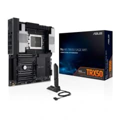 ASUS PRO WS TRX50-SAGE, AMD sTR5, TRX50, DDR5, Preto (90MB1FZ0-M0EAY0)