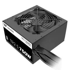 Fonte Thermaltake TR2 S, 750W, 80 Plus, PFC Ativo, PCie 5.1, Preto, (PS-TRS-0750NNFAWB-1)